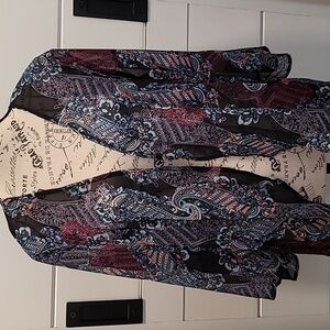 Open Front Kimona Style Top